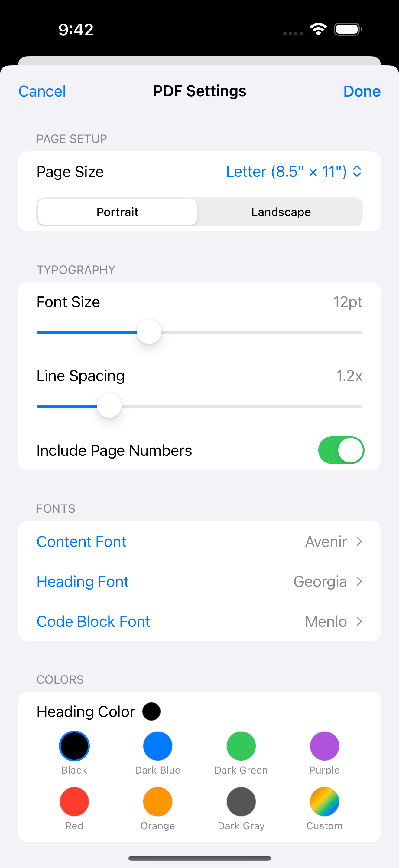 Markdown to PDF Screenshot 3